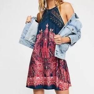 FREE PEOPLE Intimately Shea Paisley Slip Dress